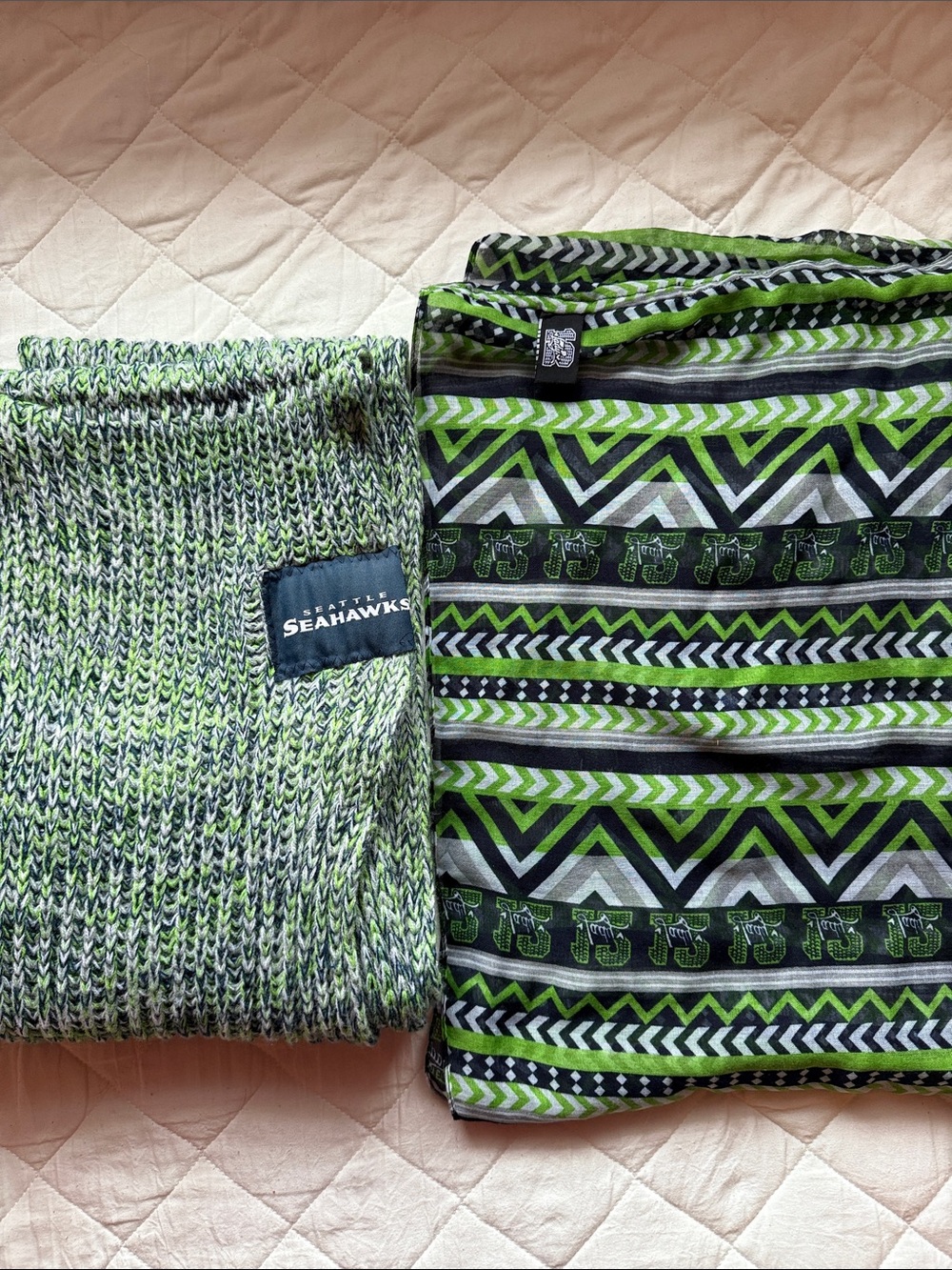 Seattle Seahawks Scarf Set